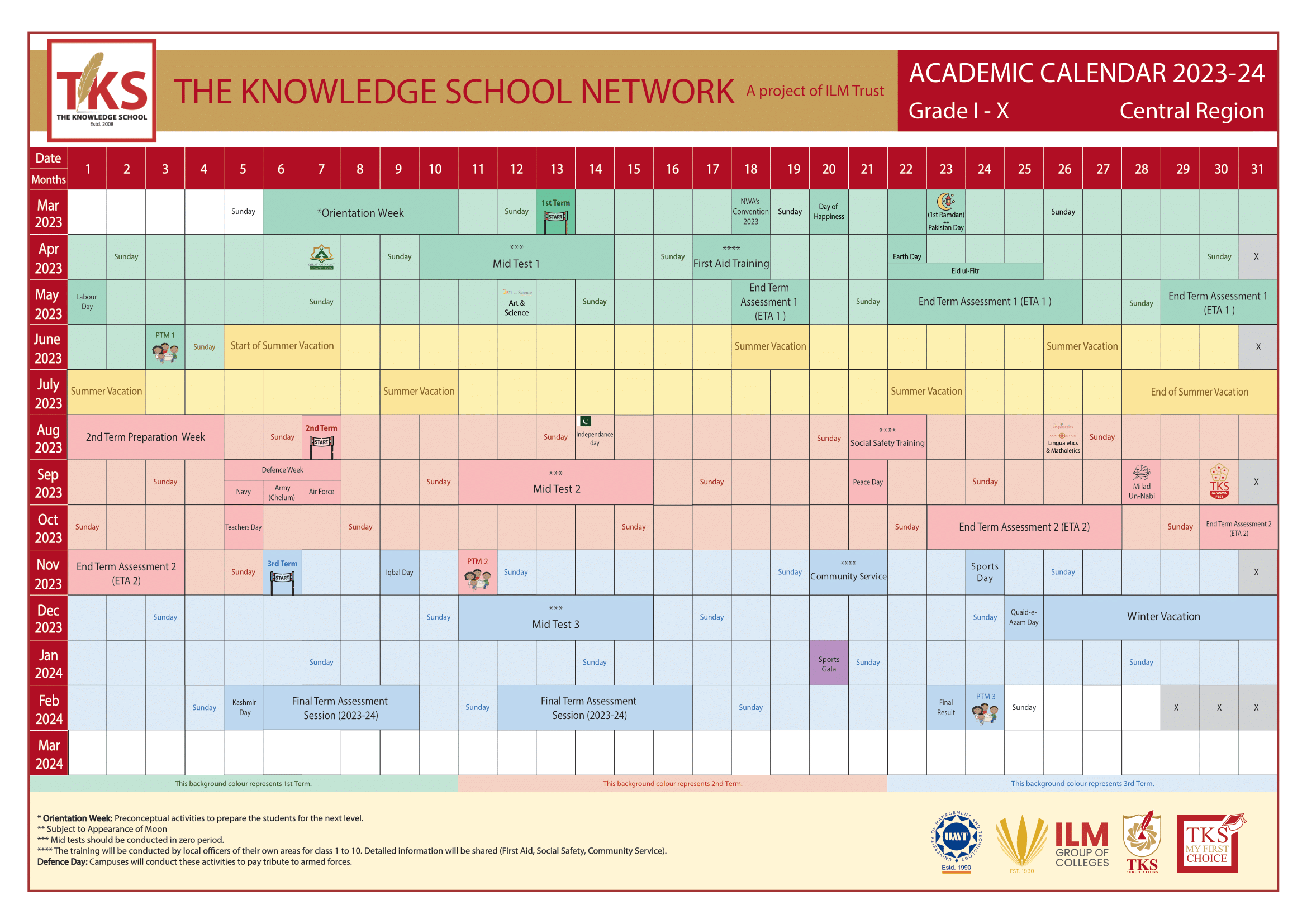 Umt.Edu.Pk Academic Calendar 2024 Cinda Delinda